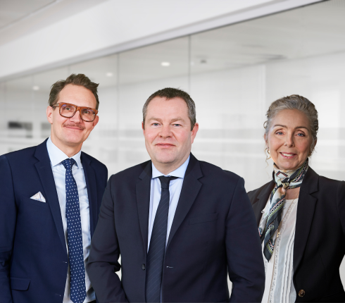 Morten, Bettina, Christian